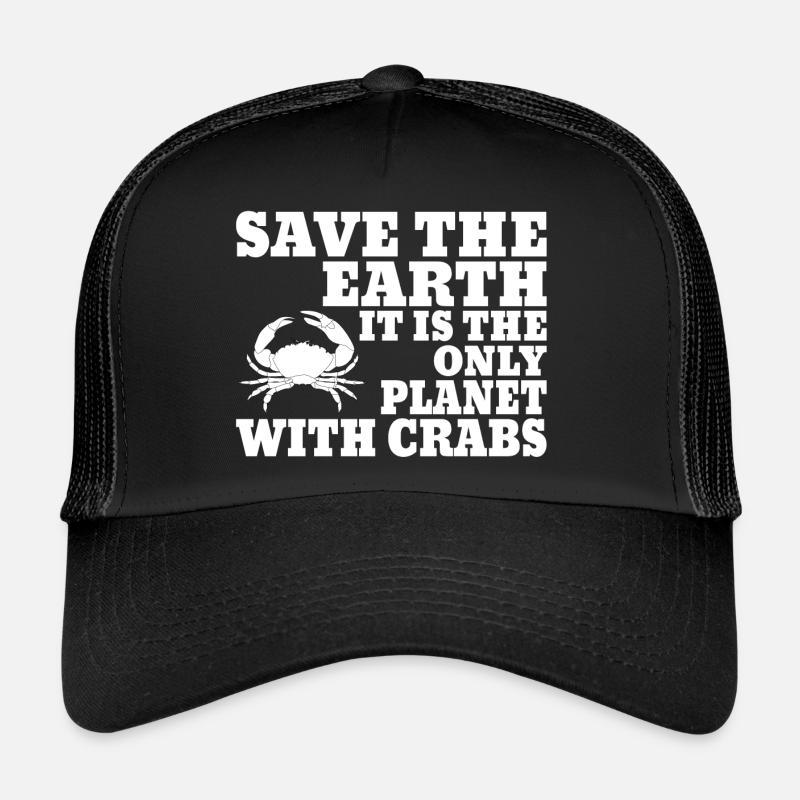 Krabbe Krebs Schalentier Meerestier Geschenkidee Trucker Cap