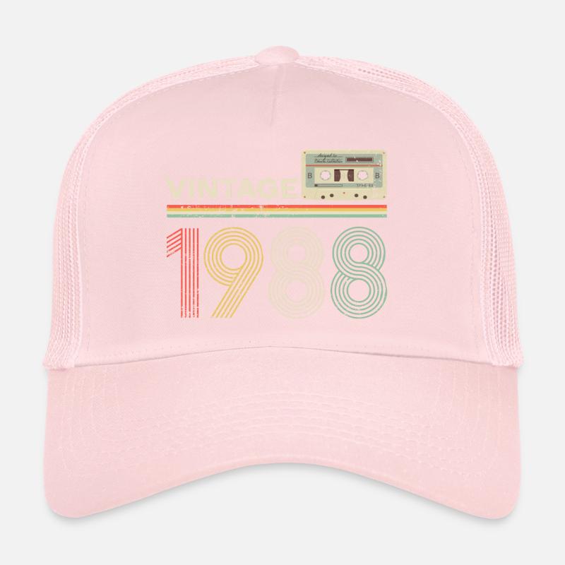 Cassette vintage 1988 Casquette trucker 