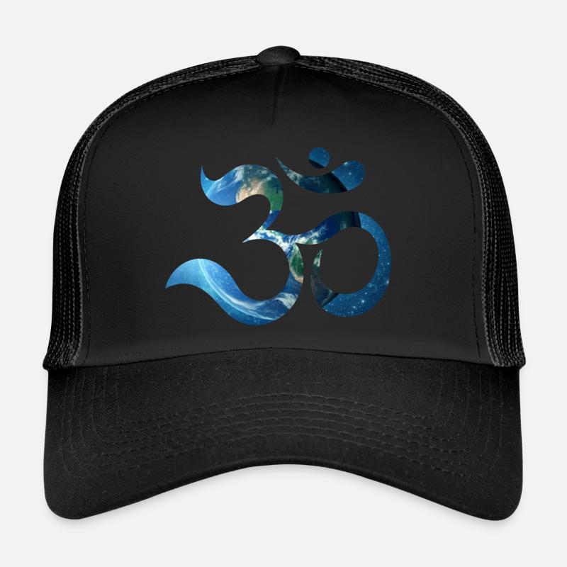 GOA - Casquette trucker  - noir/noir