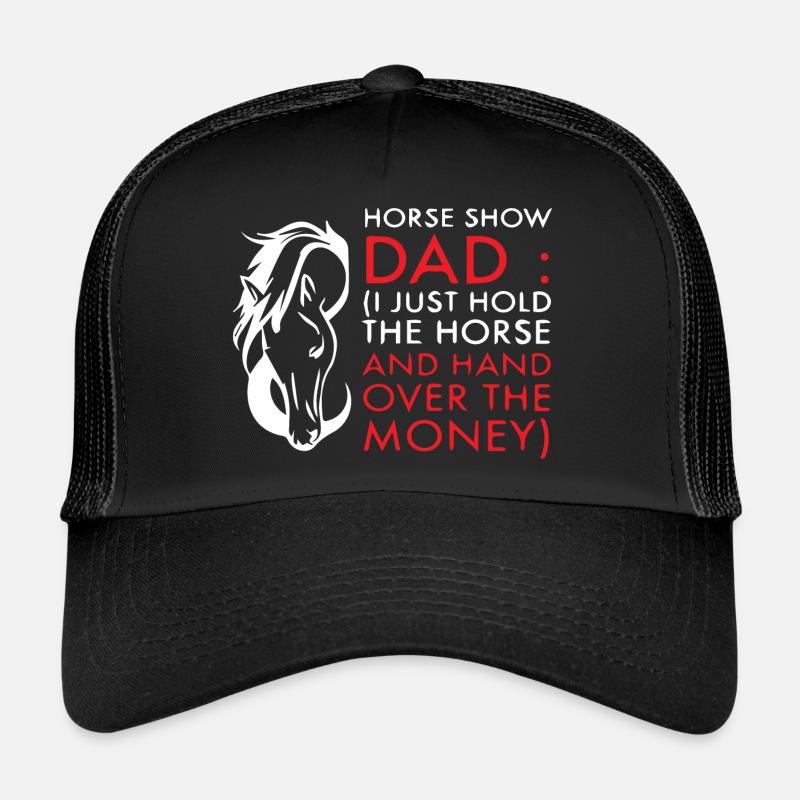 Funny Horse Lovers For Dads Trucker Cap