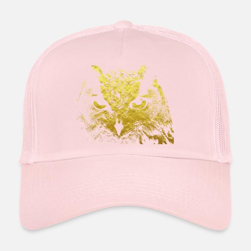 Hibou Casquette trucker 