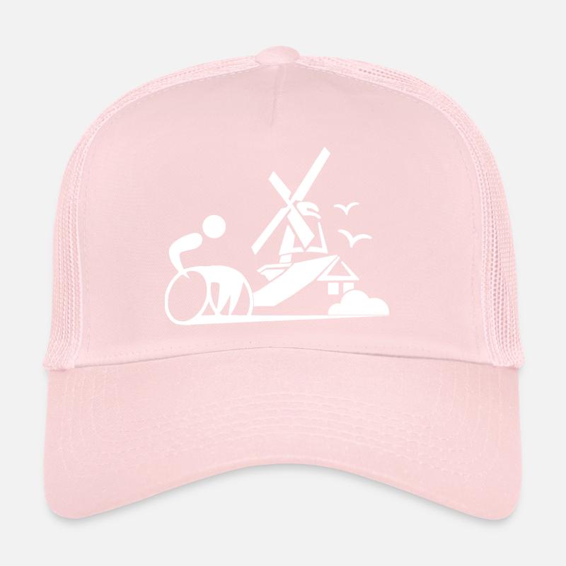 Hollande blanc Casquette trucker 