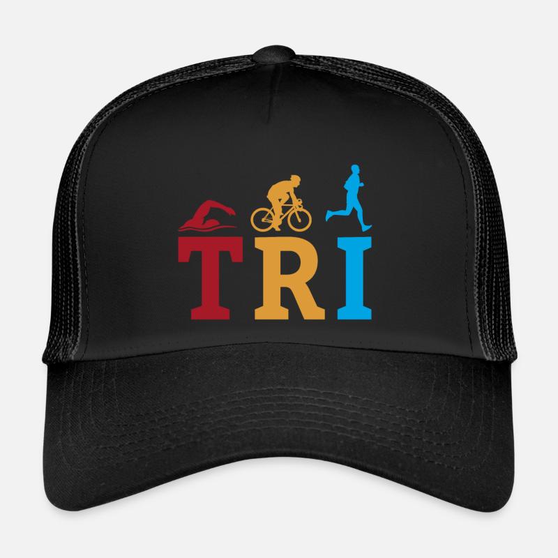 TRI Triathlete Triathlon Trucker Cap