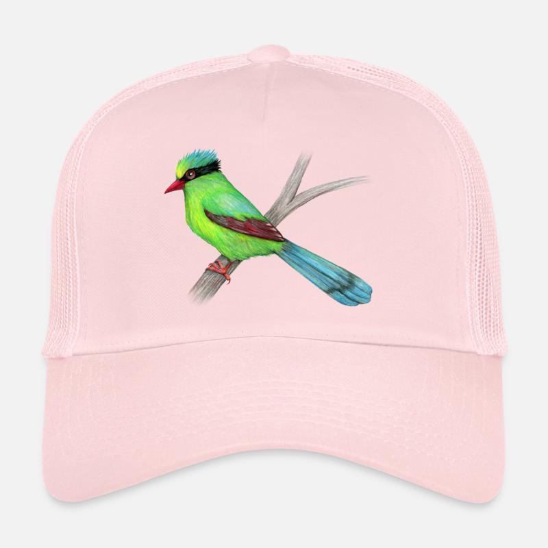 Dessin vert de crayon de pie Casquette trucker 