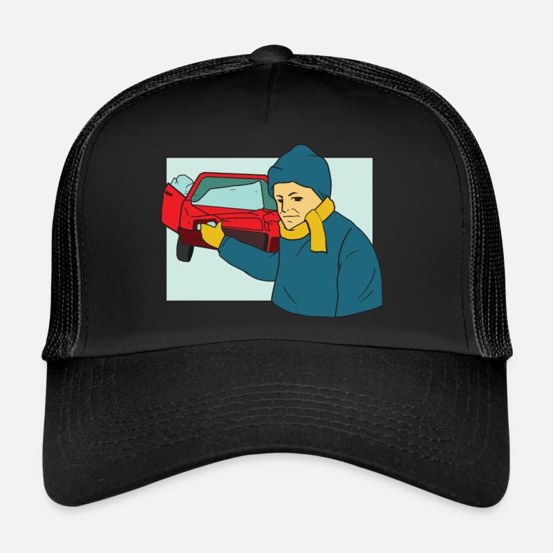 Make car like this, I do so accident Trucker Cap