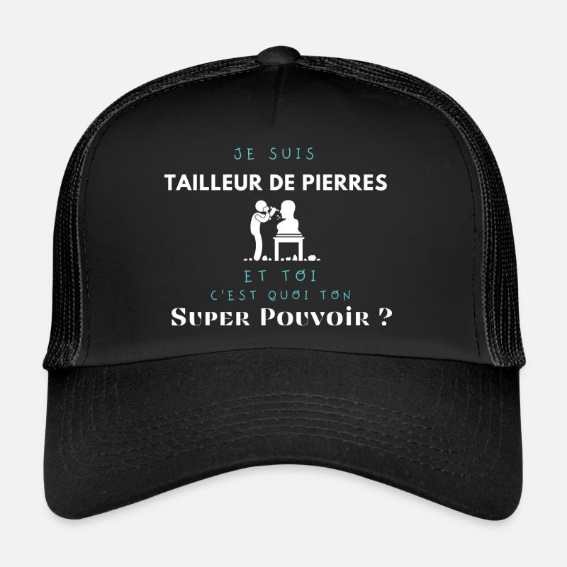 Tailleur de pierre Casquette trucker 