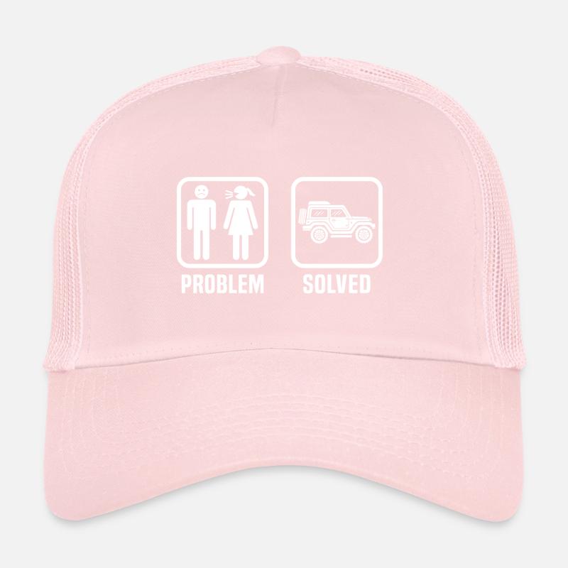 Problem solved off road 4x4 Trucker Cap