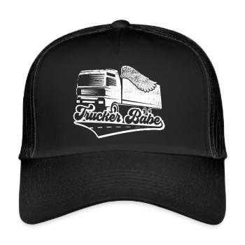 Camionneur Camionneur Babe Camion Chauffeur - Casquette trucker  - noir/noir - Devant