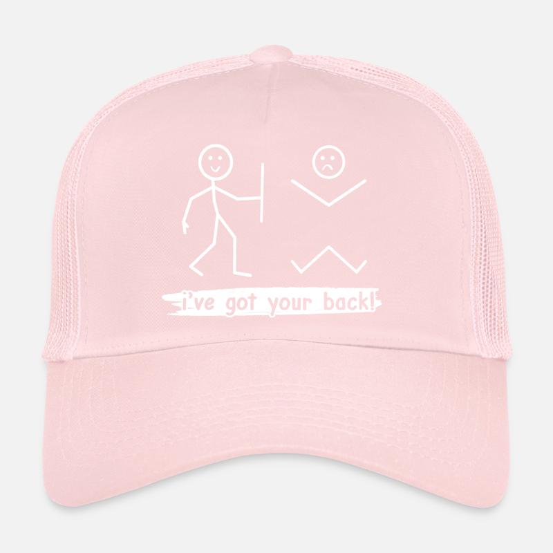 Ich decke Sie Trucker Cap