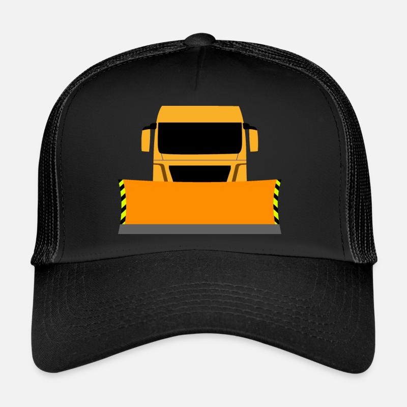 TRUCK - Trucker Cap - black/black