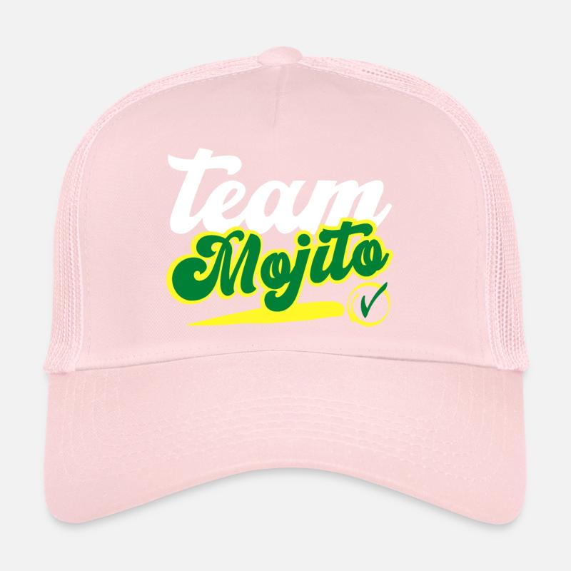 team mojito personalisierte Humor Geschenkidee Trucker Cap