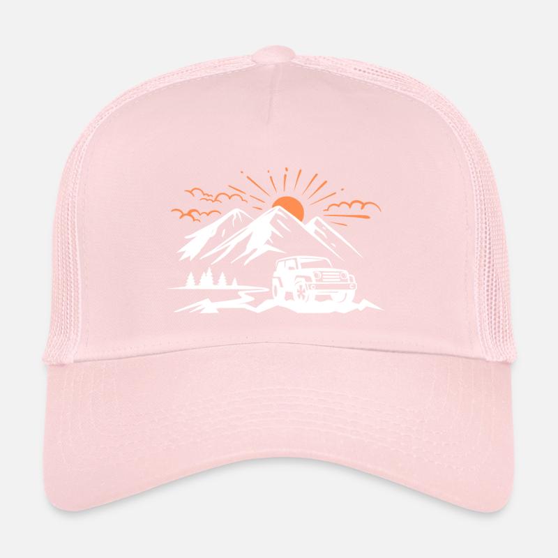 off road 4x4 offroad off-road vehicle Casquette trucker 
