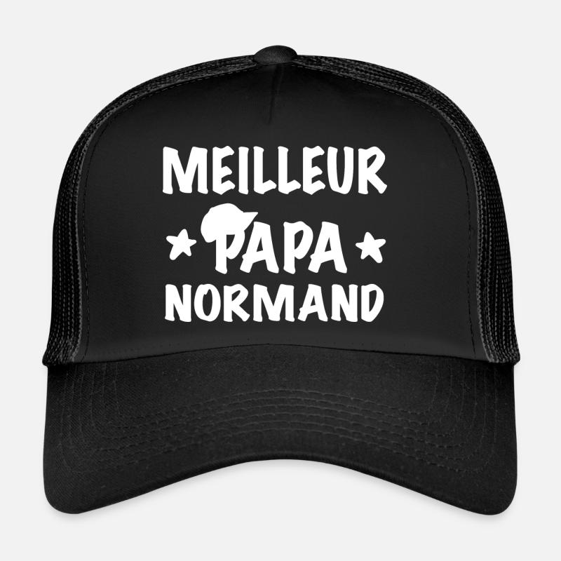 Meilleur papa normand Casquette trucker 