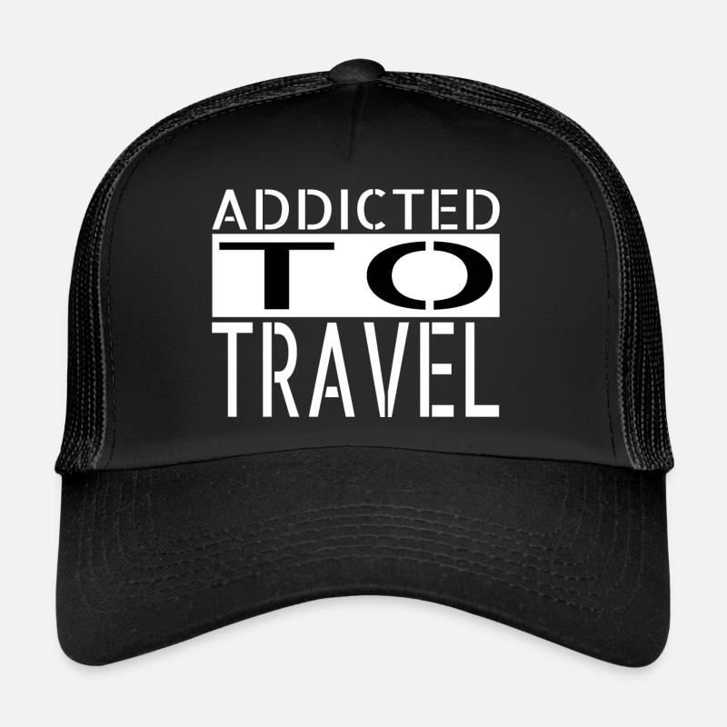 artistic humor gift typography geek eiffel tower Trucker Cap