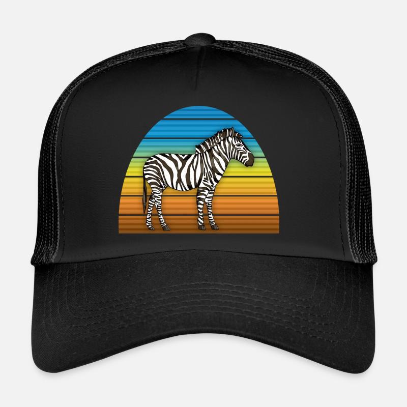 Zebra Trucker Cap