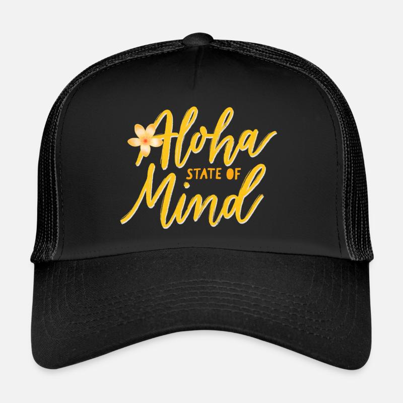 Aloha State of Mind and Summer Mood Trucker Cap
