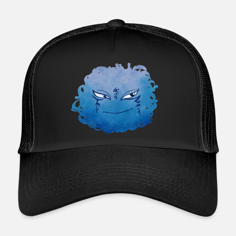 Petit Monstre pelote n°9 – bleu Casquette trucker 