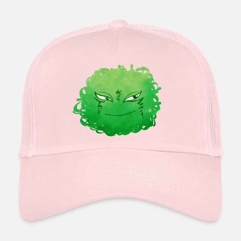 Petit Monstre pelote n°9 – vert Casquette trucker 