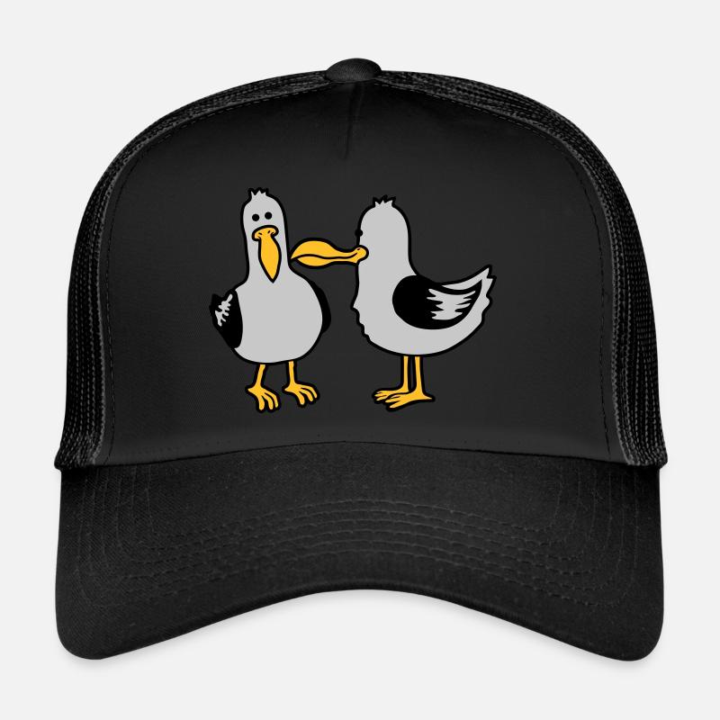 Freunde 2 lustige Möwen Trucker Cap