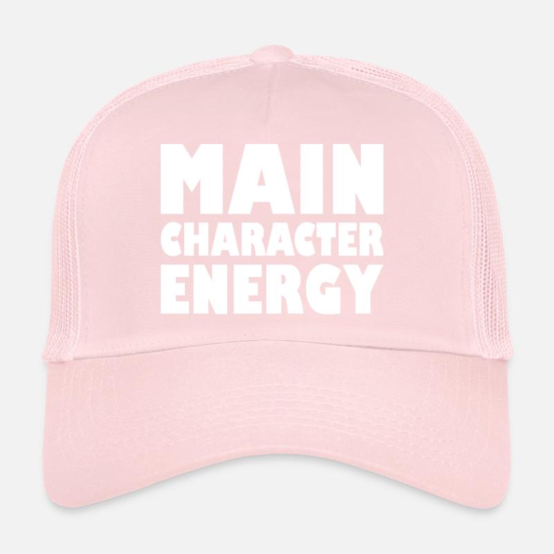 Main character energy Casquette trucker 
