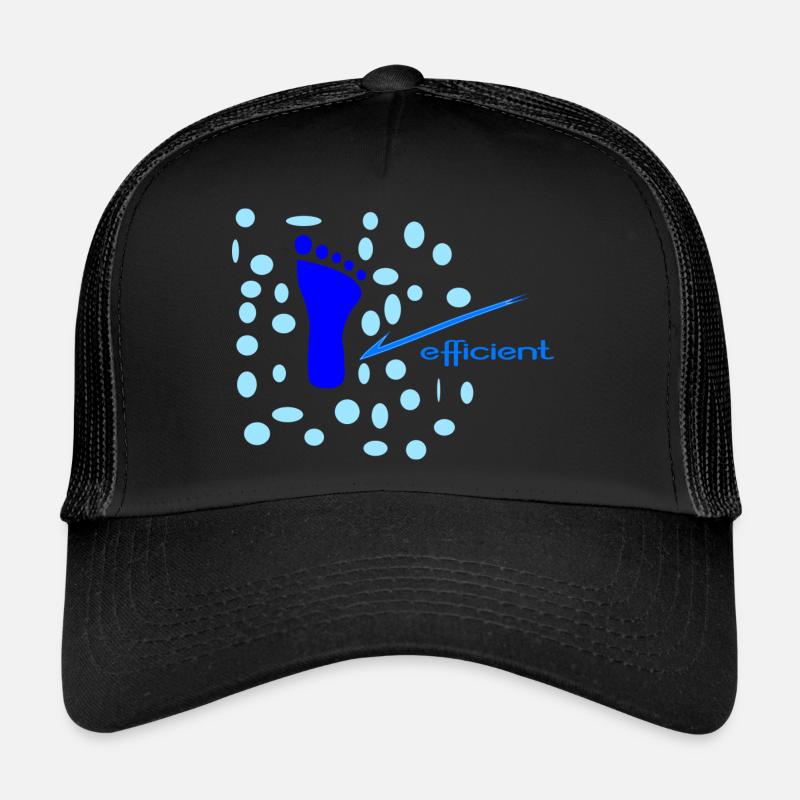 Foot - Trucker Cap - black/black