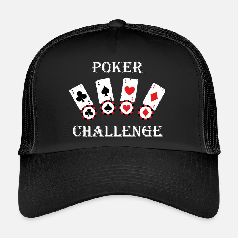 Défi Poker Casquette trucker 