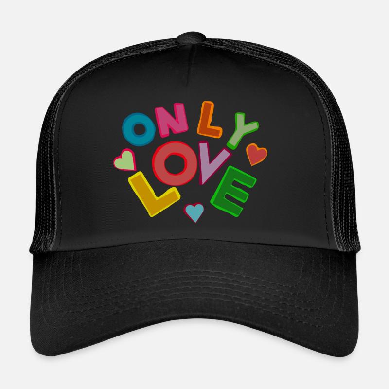 Only Love bunt Trucker Cap