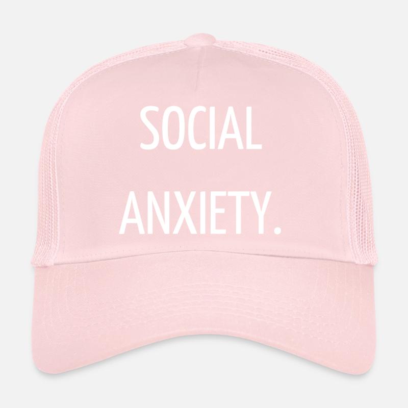 Social anxiety Casquette trucker 