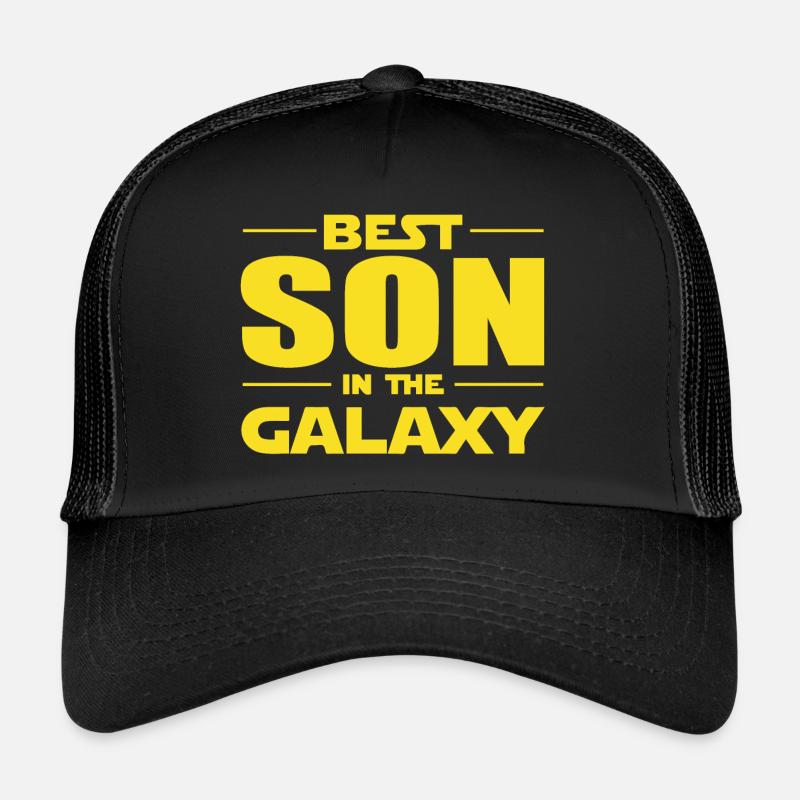 Best Son in the Galaxy - Trucker Cap - black/black