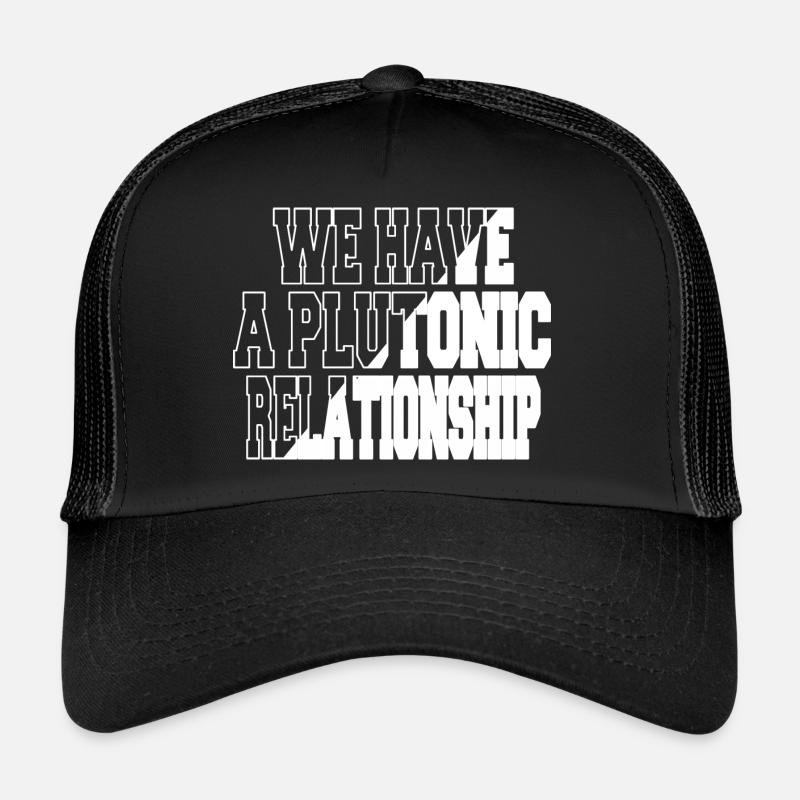 space travel present happy conspiracy earth Trucker Cap