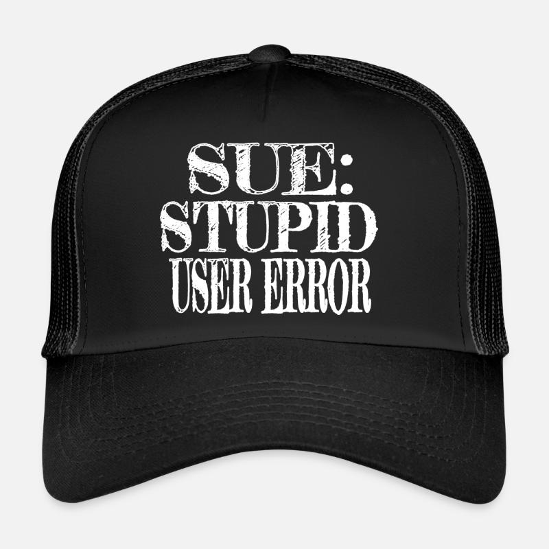 Ordinateur humour cadeau présent idée présente Casquette trucker 