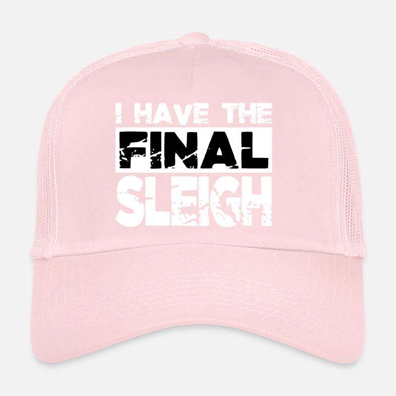 Blagues sur les cadeaux de chambre à coucher cool sous l’arbre Casquette trucker 