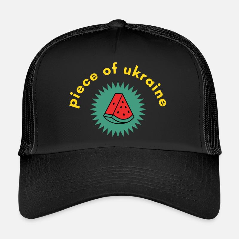 Peace for Ukraine with watermelon Casquette trucker 