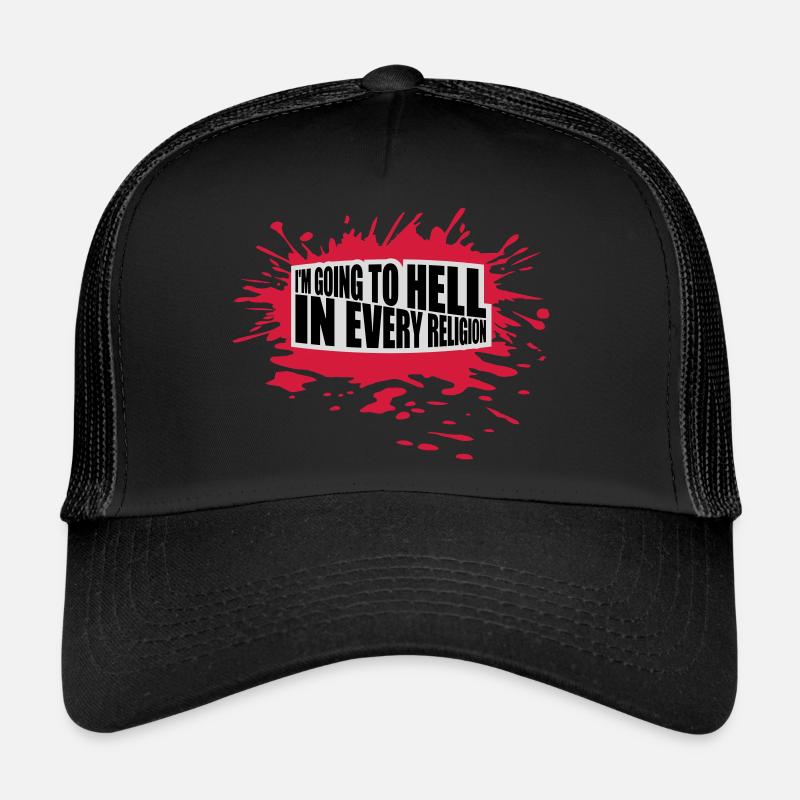 En allant en enfer Casquette trucker 