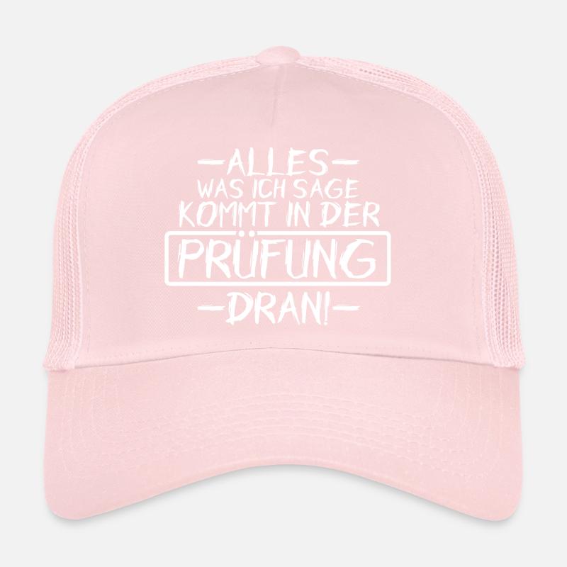 Lehrer Lehrerin Lehrkraft Prüfung Klassenarbeit Sc Trucker Cap
