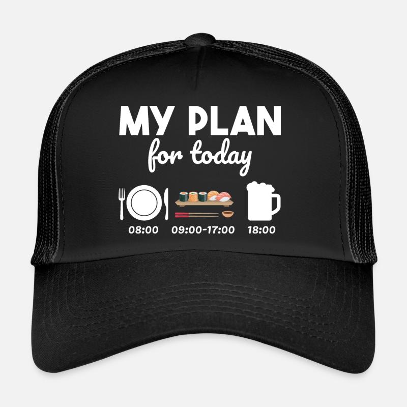 Sushi Japan Essen Bier Geschenk Trucker Cap