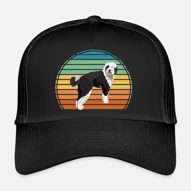 Sheepadoodle Doodle Dog Casquette trucker 
