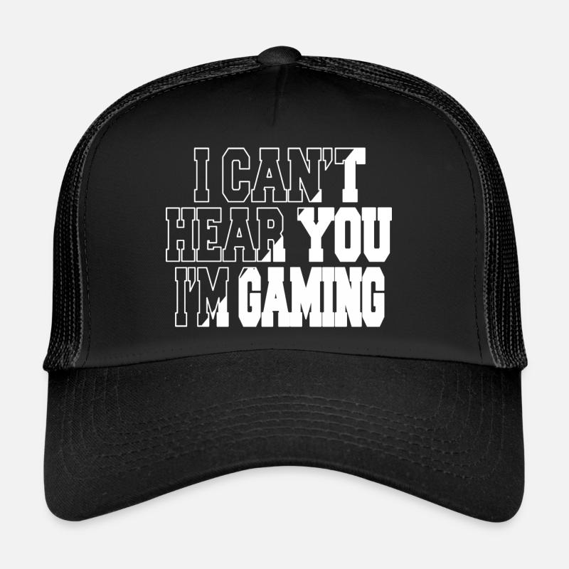 birthday present gamer tee achievement unlocked Trucker Cap