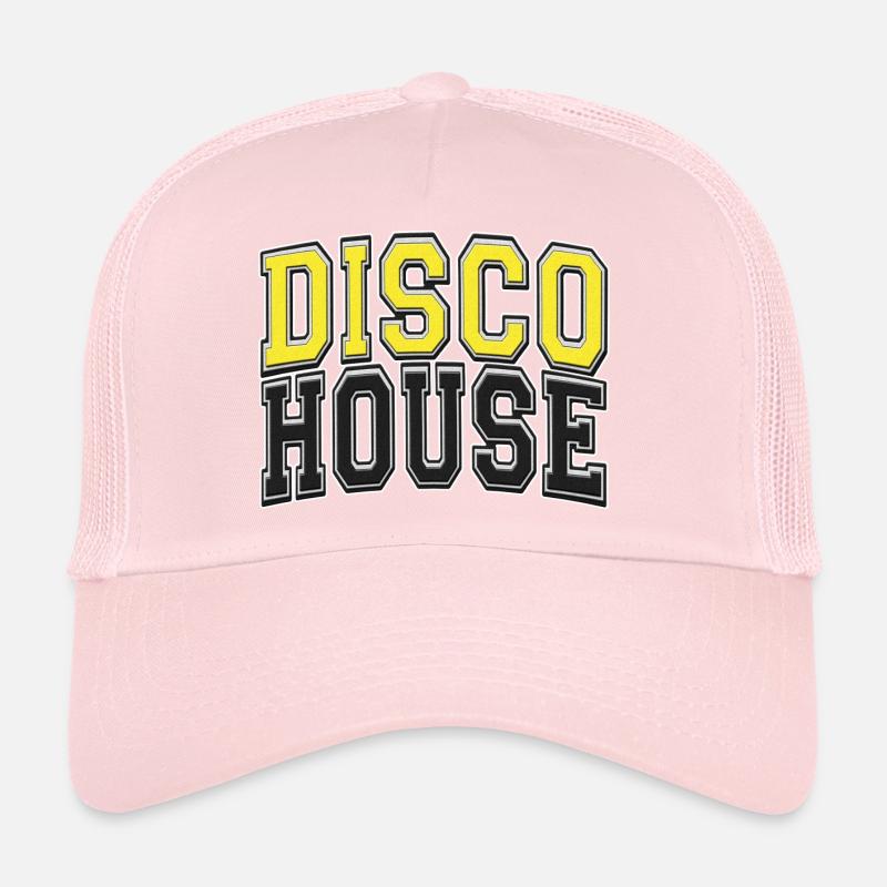 Disco House Varsity Style Trucker Cap