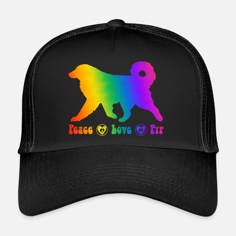 Pyrenean mountain dog, fully customizable as desired Trucker Cap