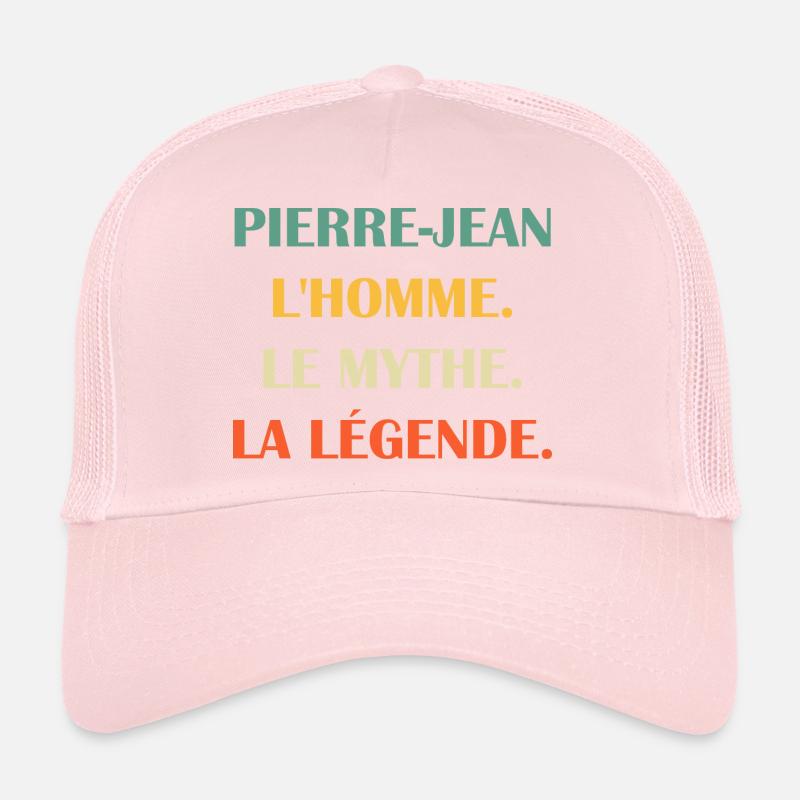 PIERRE JEAN Casquette trucker 
