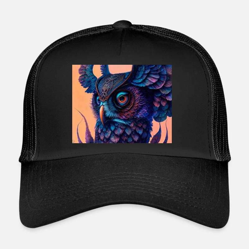 Hibou Casquette trucker 