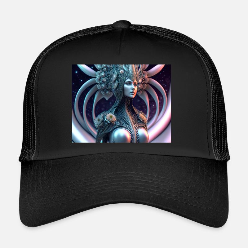 Giger Queen Casquette trucker 