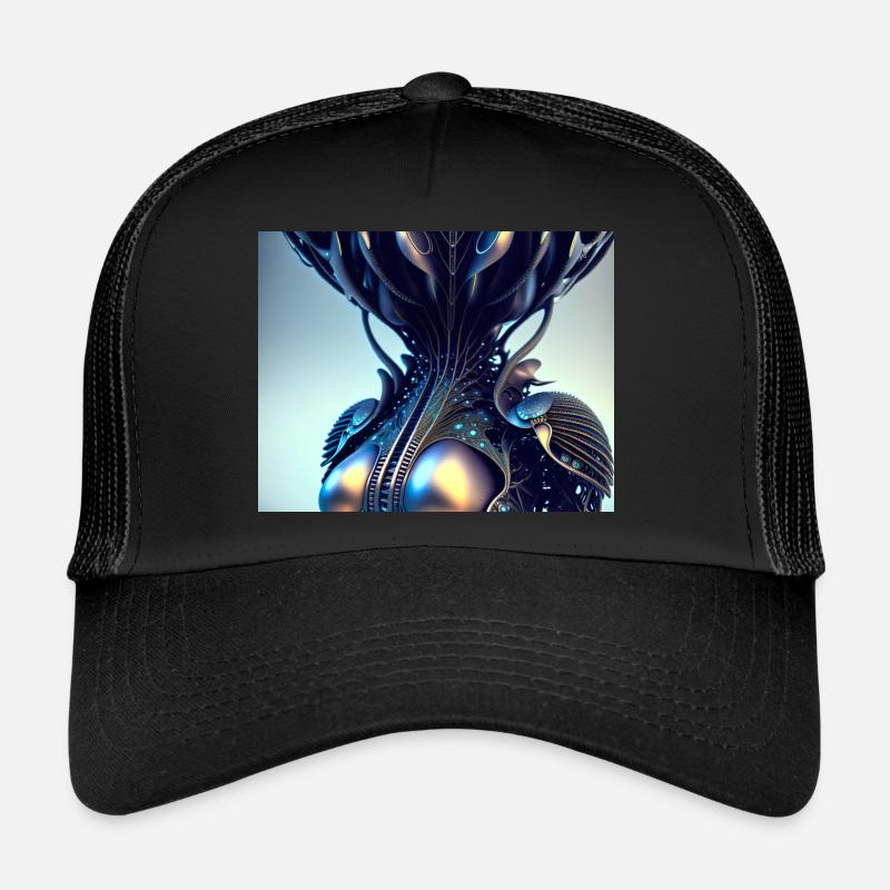 Abstrait Femme Casquette trucker 