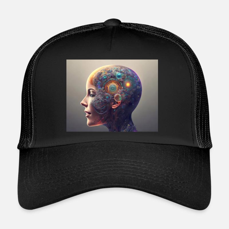 Mechanischer Kopf Trucker Cap
