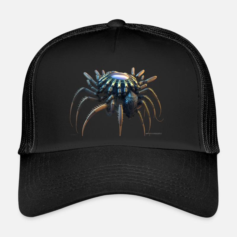 Robot araignée de crabe Casquette trucker 