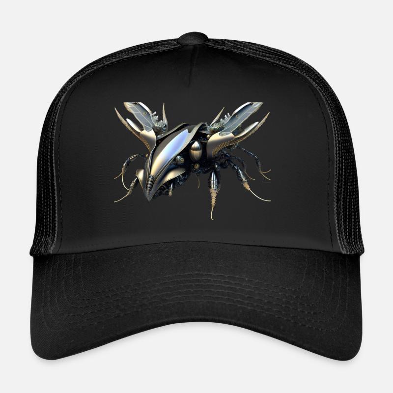 flying robot ant Trucker Cap