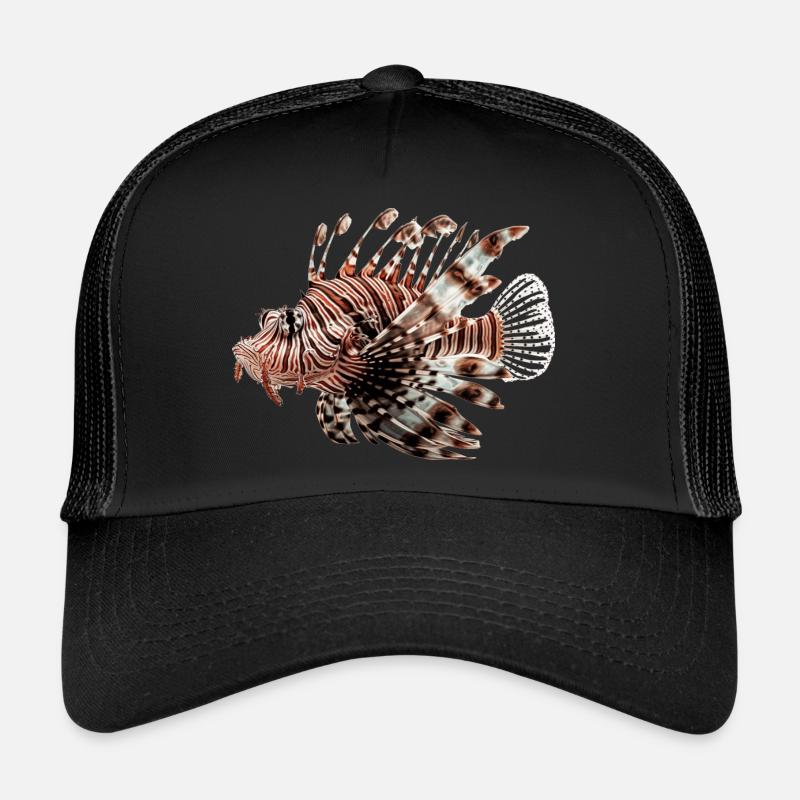 Rotfeuerfische sind Raubtiere Trucker Cap