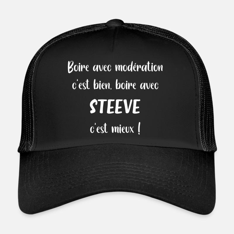 steeve Casquette trucker 