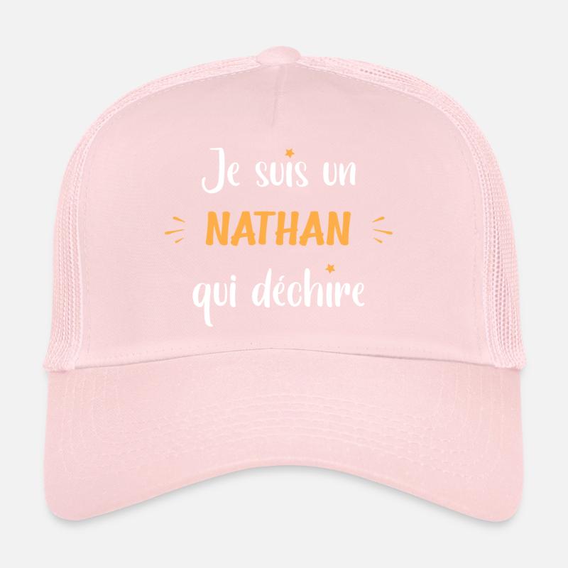Nathan Casquette trucker 